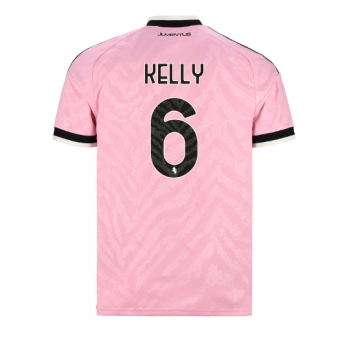 Juventus Lloyd Kelly #6 Maglia Gara Trasferta Repliche 2026-27 Maniche Corte